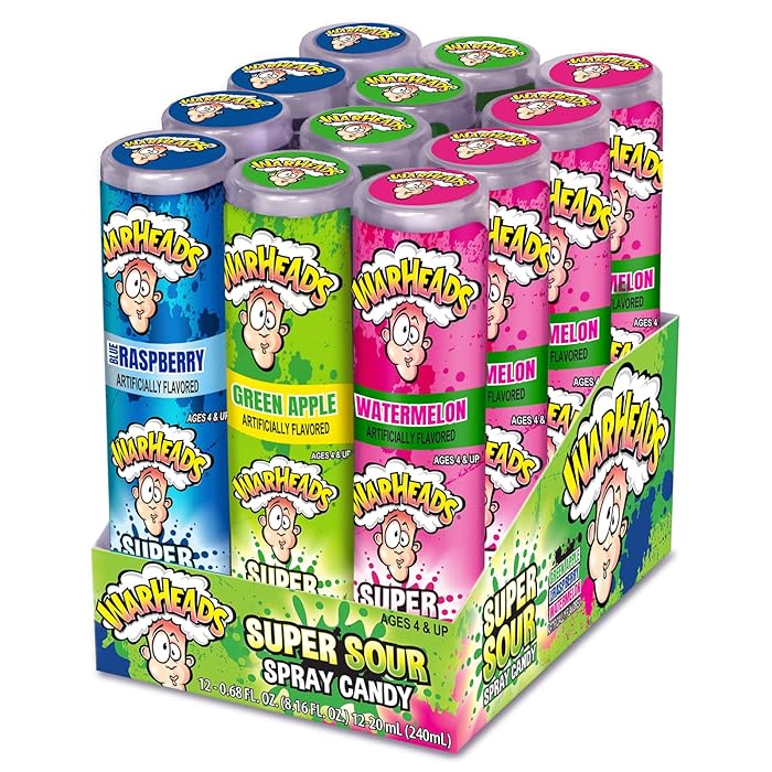 Warheads Super Sour Spray 12x20ml