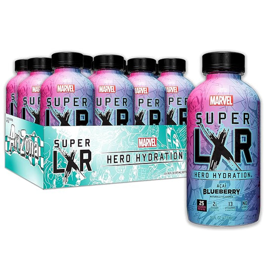 Arizona X Marvel Super LXR Acai Blueberry 12x473ml