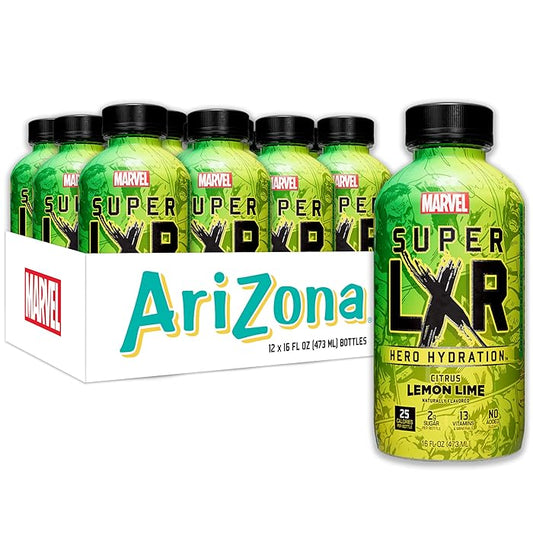 Arizona X Marvel Super LXR Citrus Lemon 12x473ml