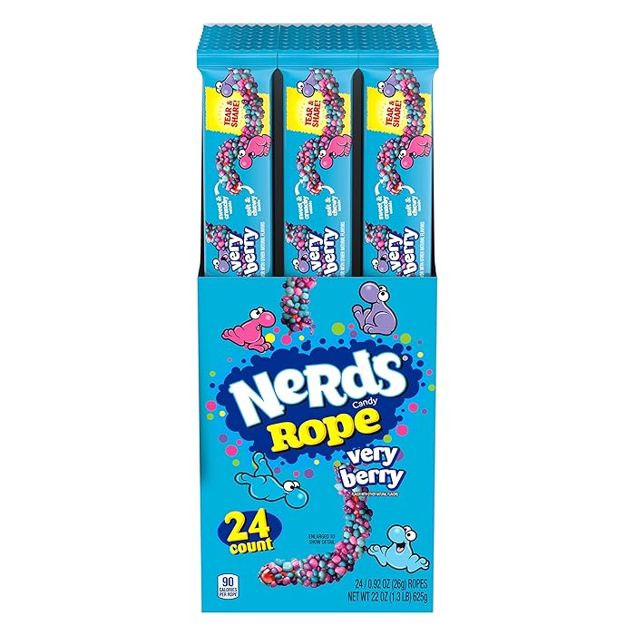 Nerds Rope Very Berry 26g - 24er Pack