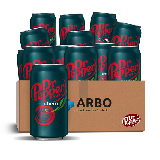 Dr Pepper Cherry Soda 12x 355ml