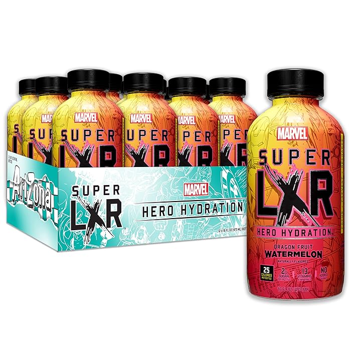 Arizona X Marvel Super LXR Watermelon Dragonfruit 12x473ml