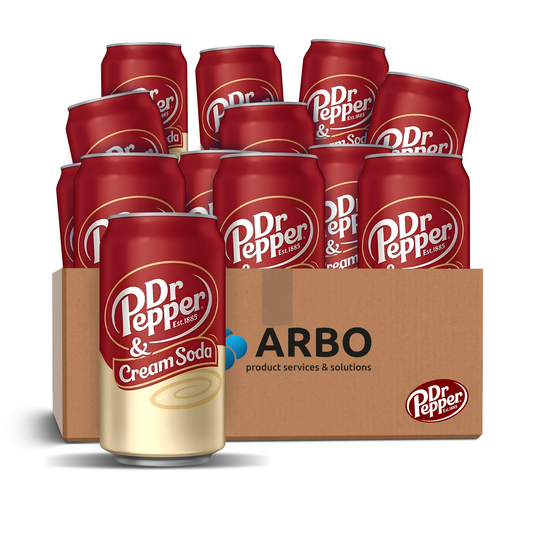 Dr Pepper Cream Soda 12x 355ml