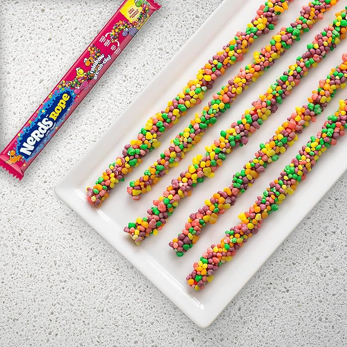 Nerds Rope Rainbow 26g - 24er Pack