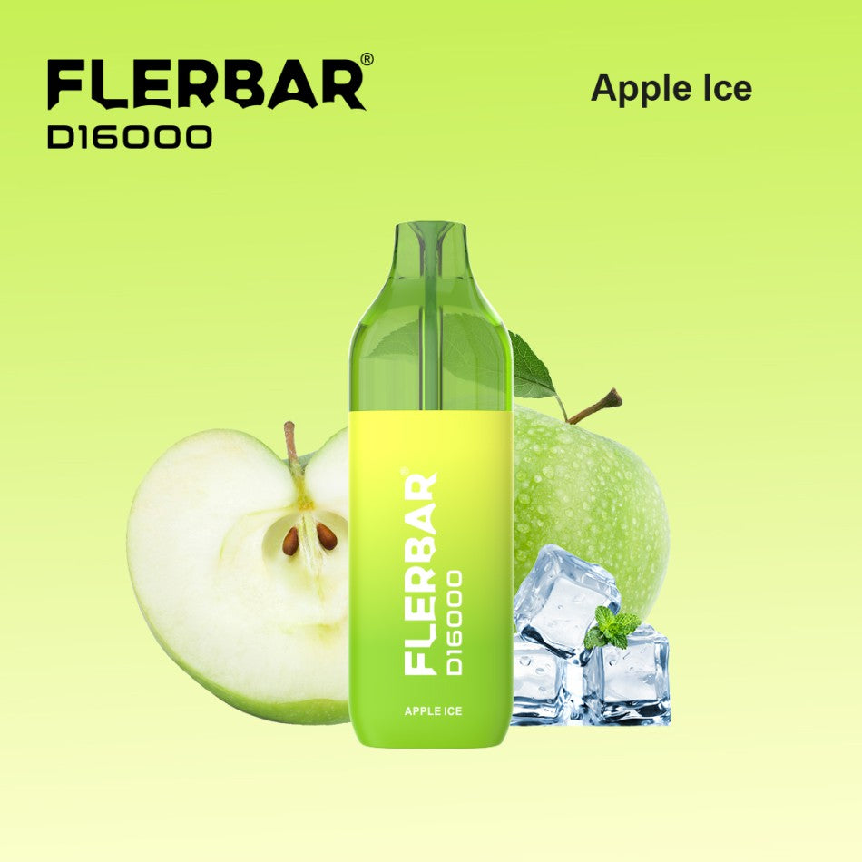 Flerbar D16000 Apple Ice - 1er