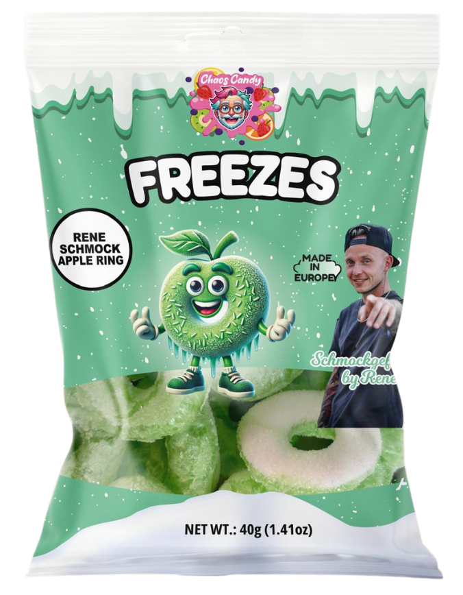 Chaos Candy Freezes – Apple Rings 40g