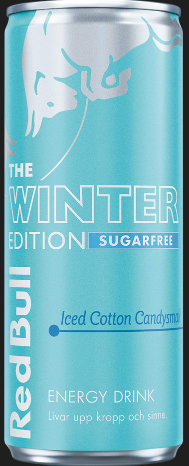 Red Bull Cotton Candy Winter-Edition Limited 24x 250ml