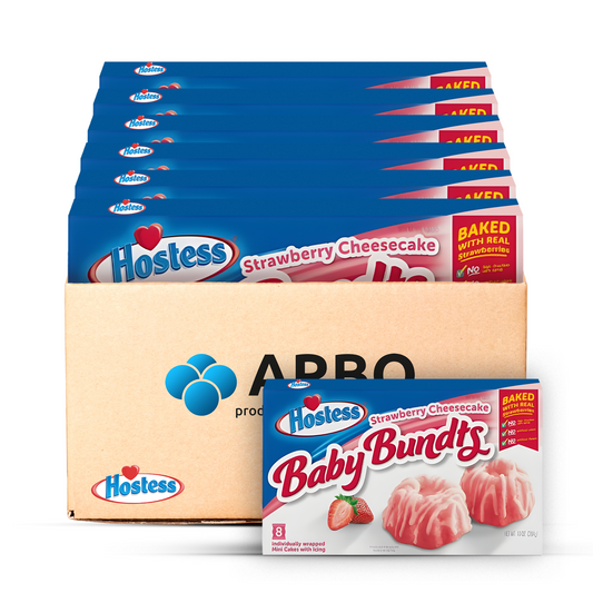 Hostess - Baby Bundts Strawberry 6x 284g