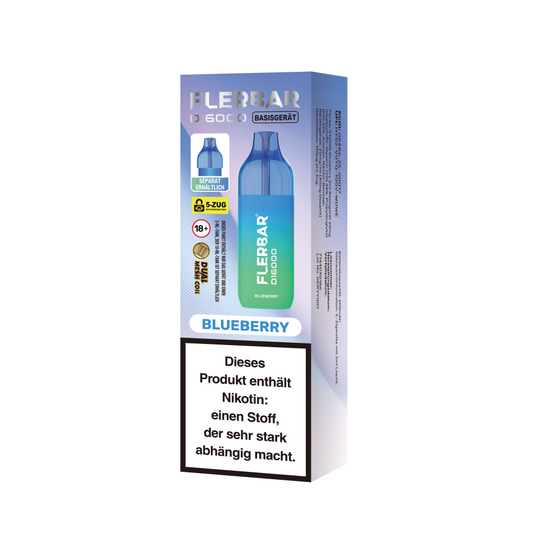 Flerbar D16000 Blueberry - 1er