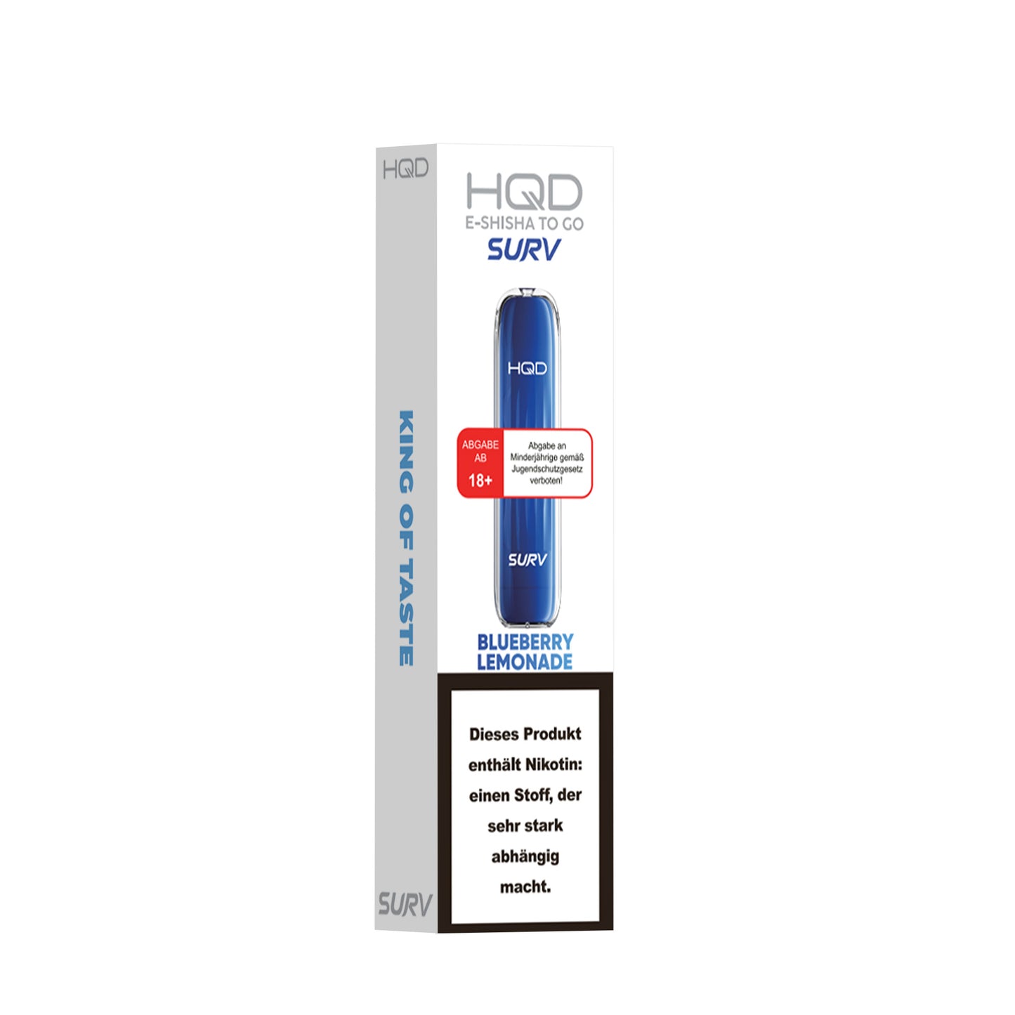 HQD Surv 18mg/ml Blueberry Lemonade - 10er Pack