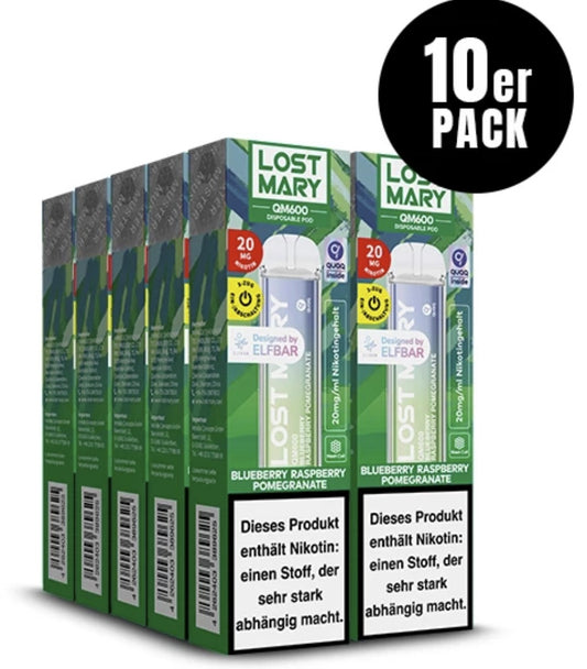 Lost Mary QM  - Blueberry Raspberry Pomegranate - 10er