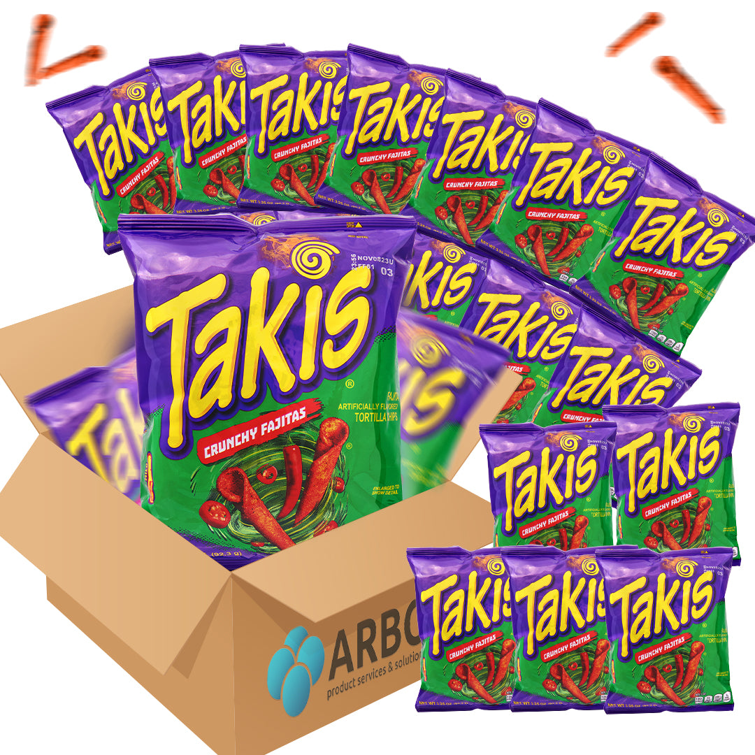 Takis Crunchy Fajitas 20x 92,3g