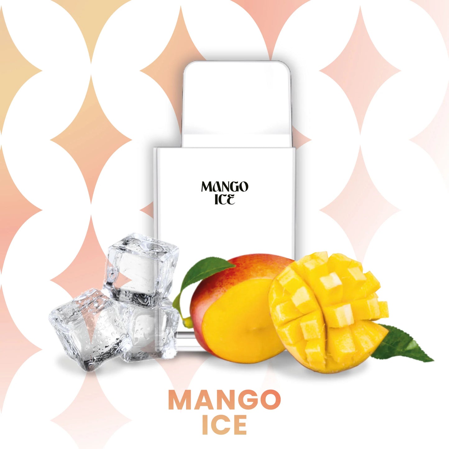 LaFume Cuatro Pod - Mango Ice - 10er Pack