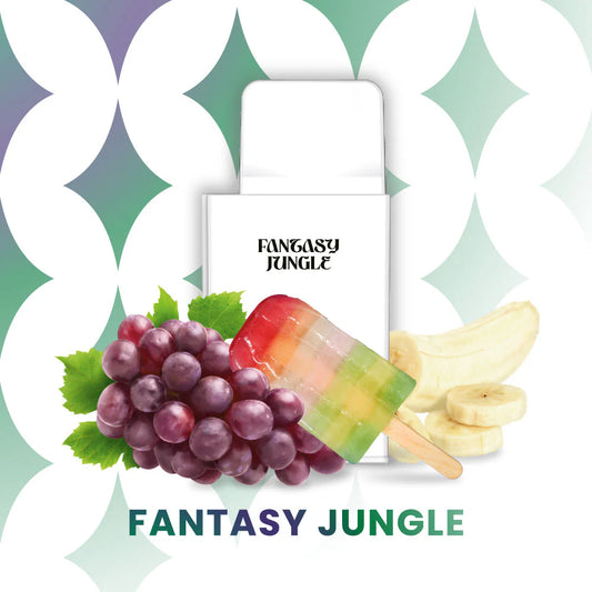 LaFume Cuatro Pod - Fantasy Jungle - 10er Pack