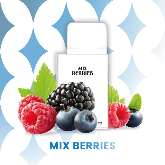 LaFume Cuatro Pod - Mix Berries - 10er Pack