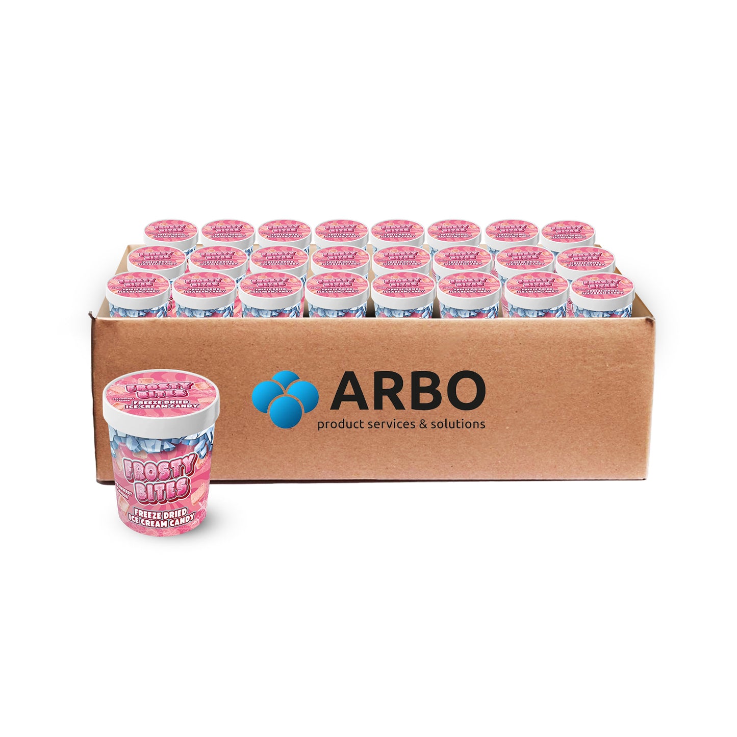 Frosty Bites – Ice Cream Strawberry 40g