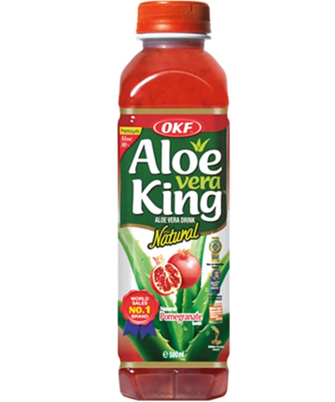 OKF Aloe Vera Drink – Granatapfel  500 ml