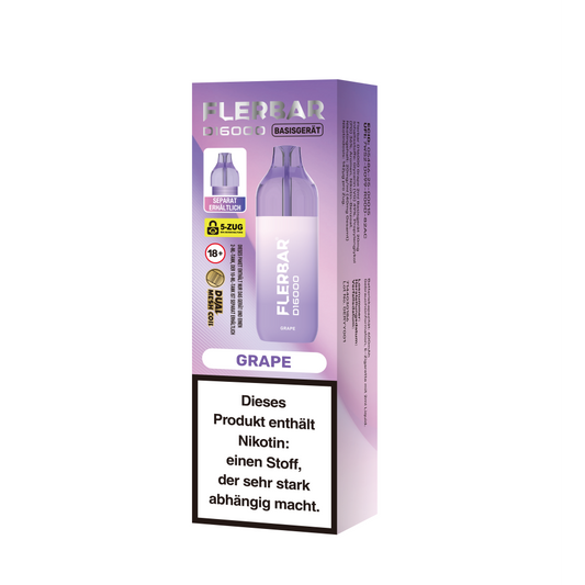 Flerbar D16000 Grape - 1er