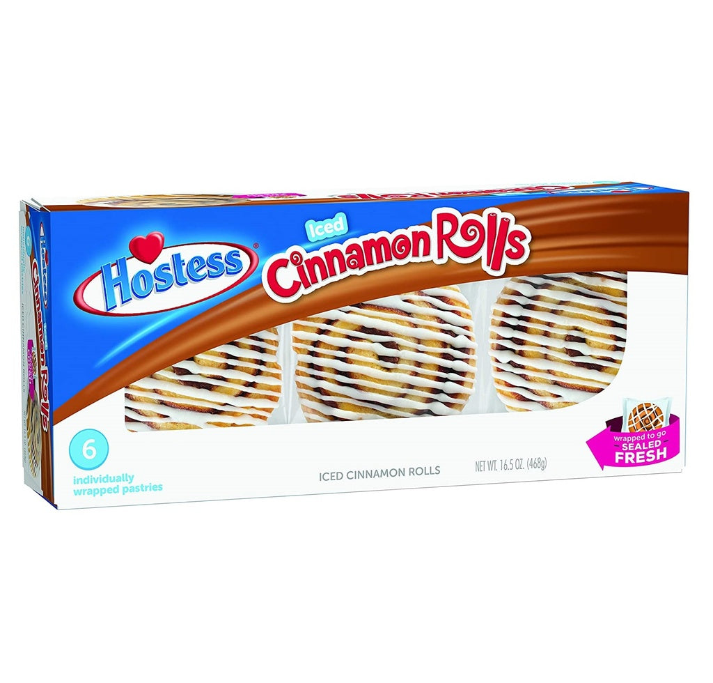 Hostess Iced Cinnamon Rolls 6x 468g