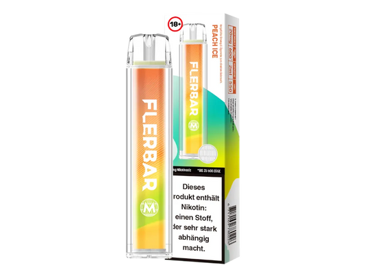 Flerbar M 600 Einweg - Peach Ice - 1er