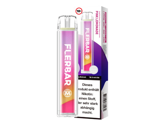 Flerbar M 600 Einweg - Pink Lemonade - 1er