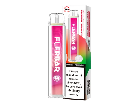 Flerbar M 600 Einweg - Strawberry Lemonade - 1er