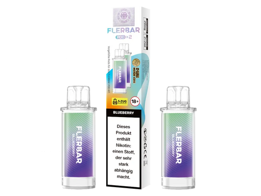 FLERBAR PODS - Blueberry - 2er