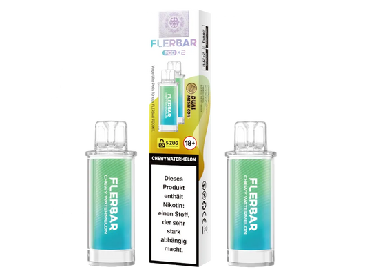 FLERBAR PODS - Chewy Watermelon - 2er