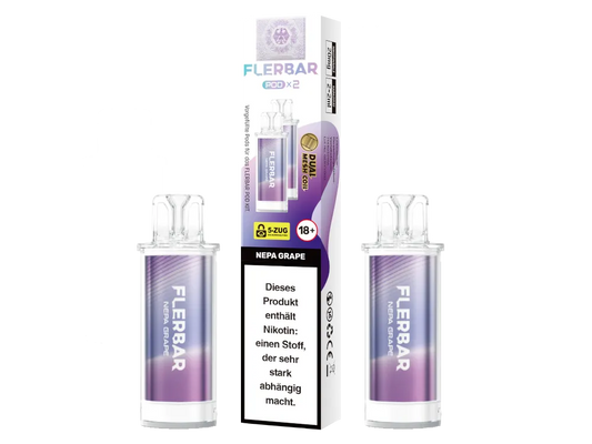 FLERBAR PODS - Nepa Grape - 2er
