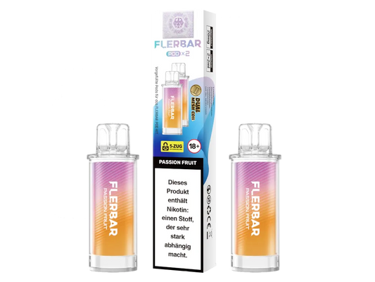 FLERBAR PODS - Passionfruit 2 x 10er Pack