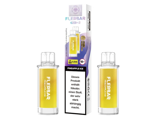 FLERBAR PODS - Pineapple Ice 2 x 10er Pack