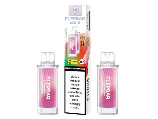 FLERBAR PODS - Strawberry Lemonade - 2er