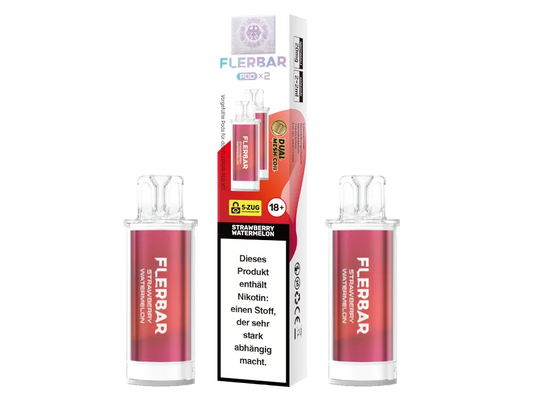 FLERBAR PODS - Strawberry Watermelon - 2er