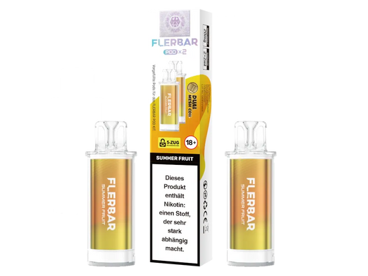 FLERBAR PODS - Summer Fruit 2 x 10er Pack