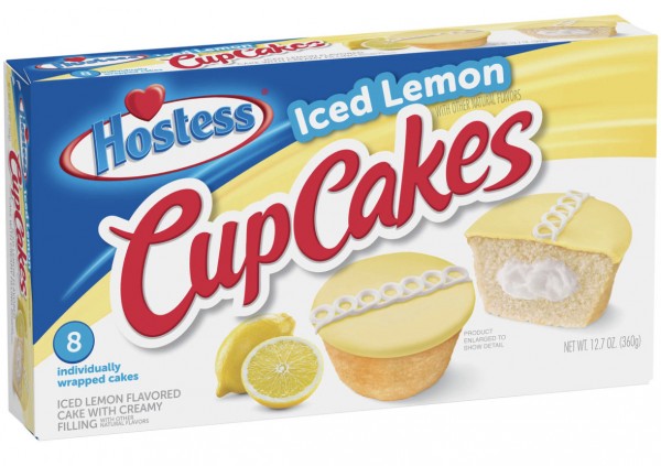 Hostess Iced Lemon CupCake 6x371g