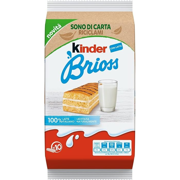 Kinder Brioss Latte 12x270g