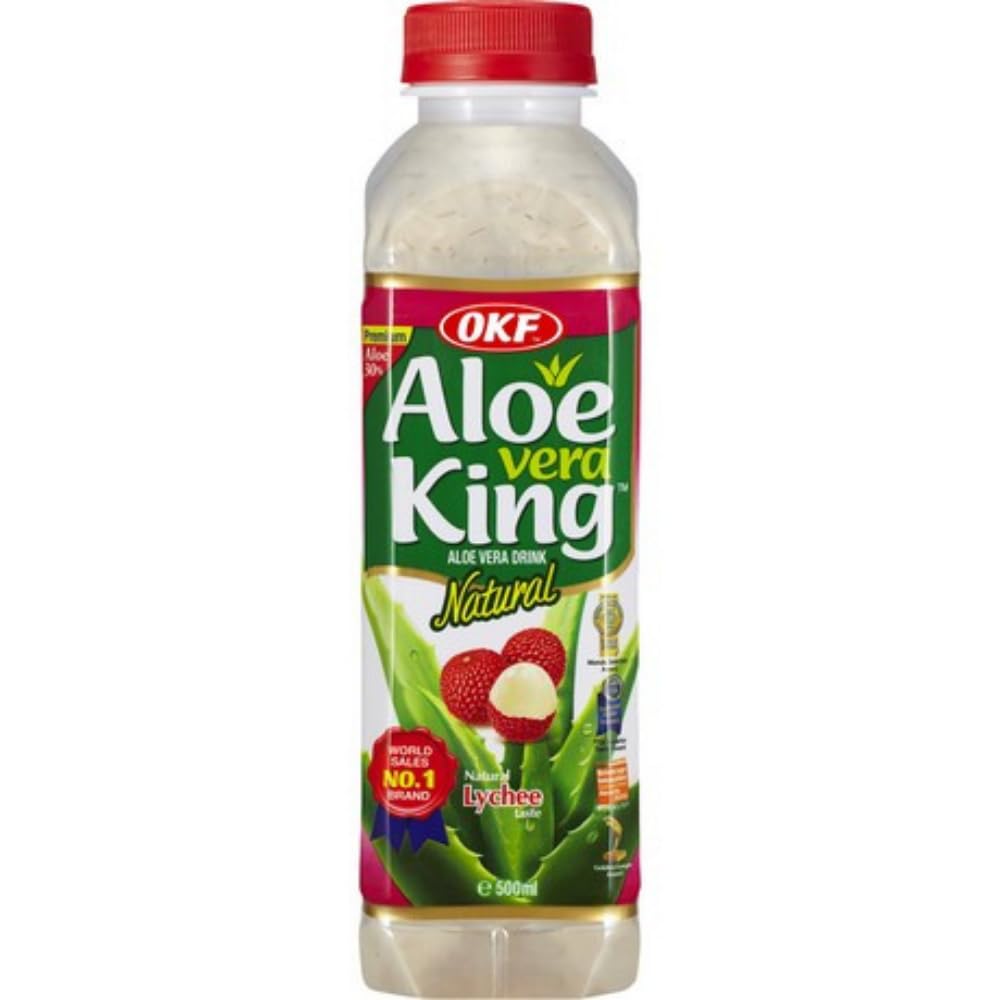 OKF Aloe Vera Drink – Litschi 500ml