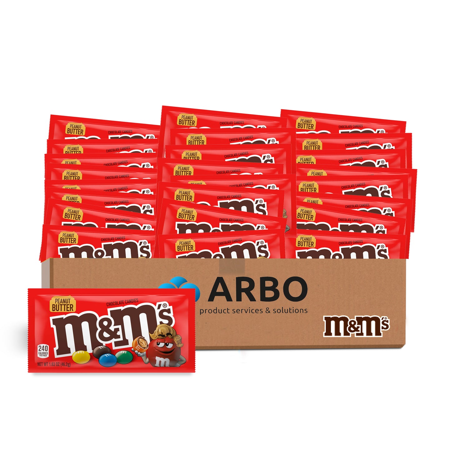 M&MÕs Peanut Butter Cookie 24x40g