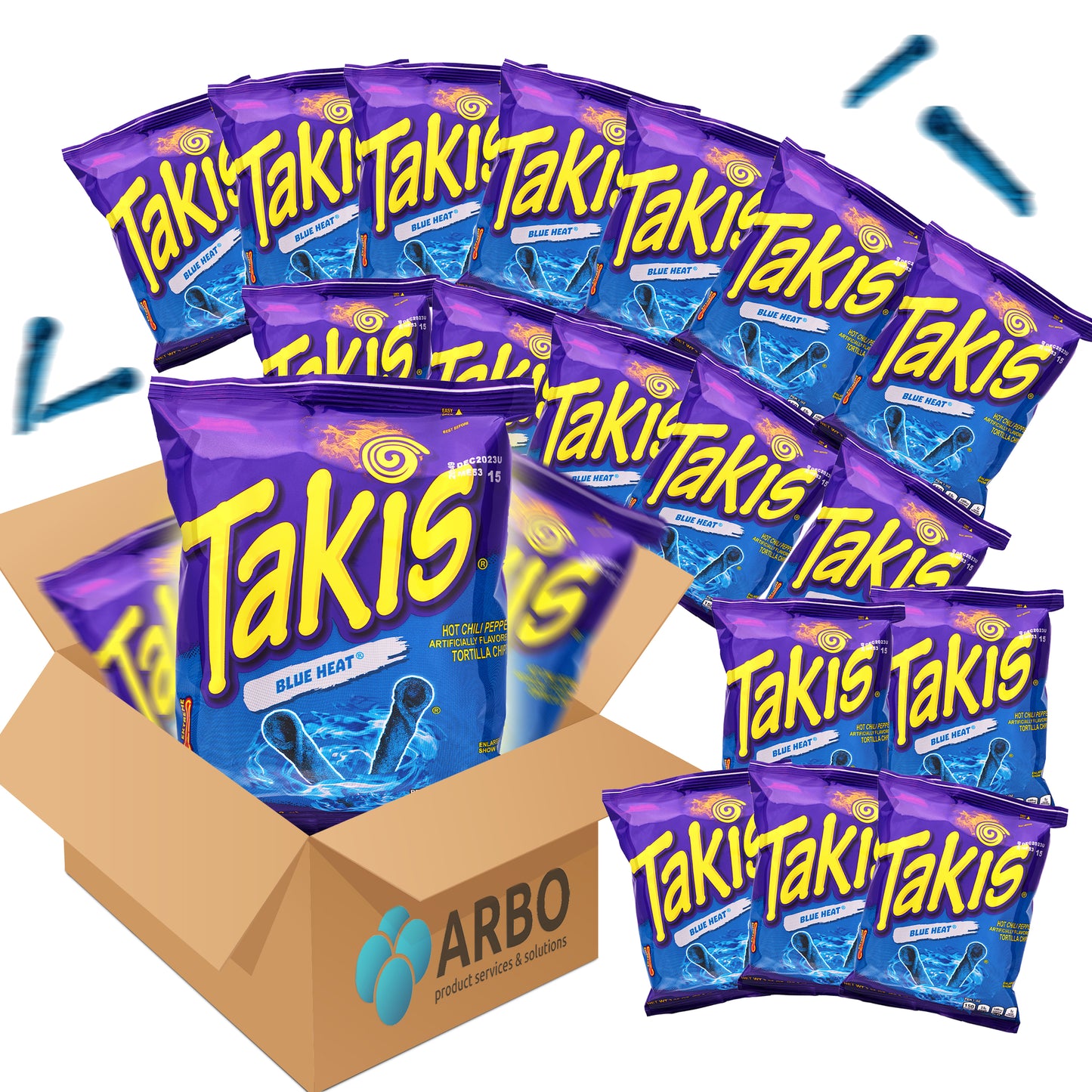 Takis Blue Heat 20x 92,3g