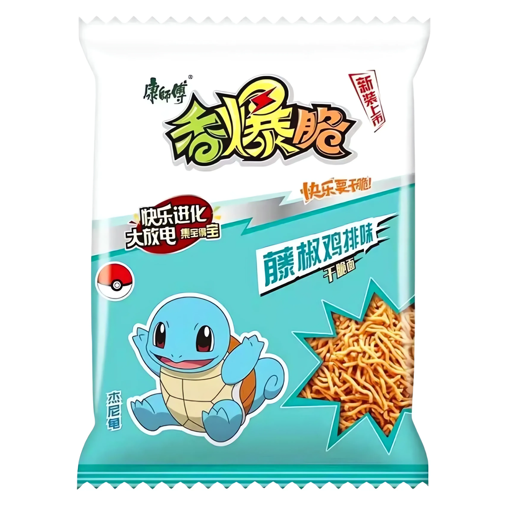 Pokemon Ramen Chips Chili Chicken Steak Asia 32x33g