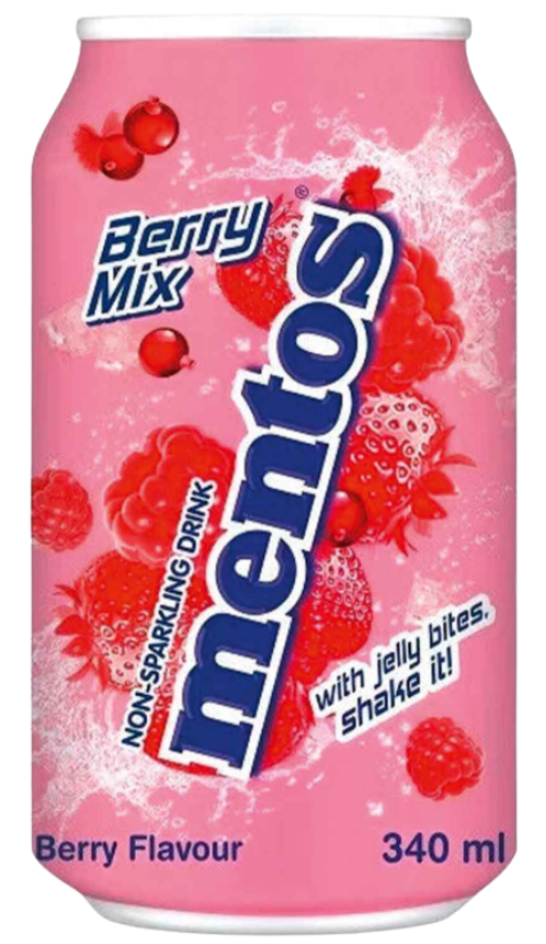 Mentos - Berry Mix Non Sparkling 340ml - 24er Pack