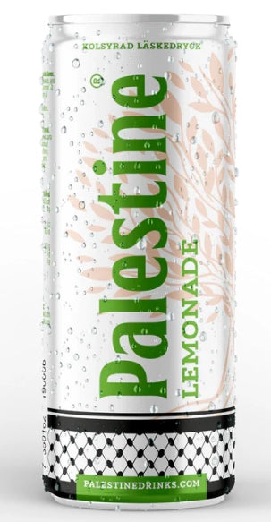 Palestine Drinks Lemon Lime Lemonade 330ml – Zitronen Limetten Limonade Dose Palestina