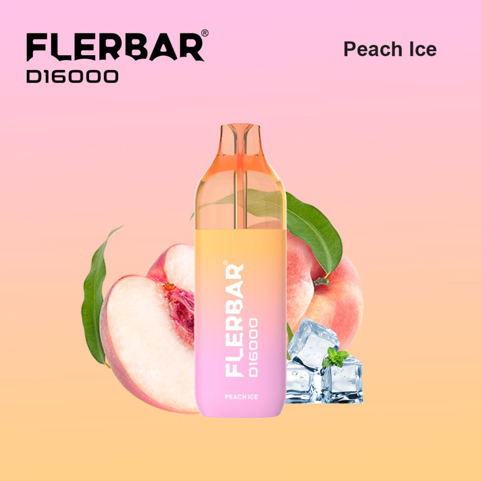Flerbar D16000 Peach Ice - 1er