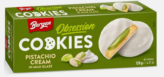 Bergen - 128g Pistachio Cream in Milk Glaze