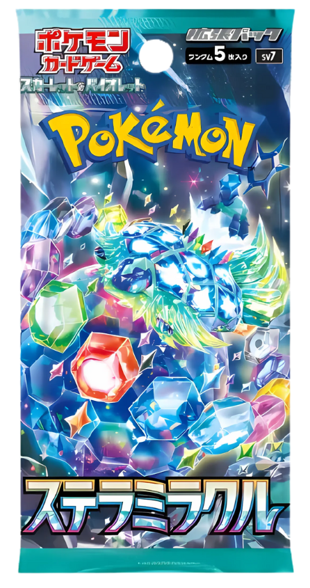 Pokémon - TCG Blisterpack “Stellar Miracle” 5er Pack