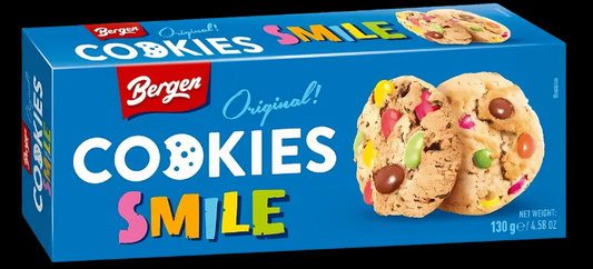 Bergen - 128g Smile Schokolinsen Cookies