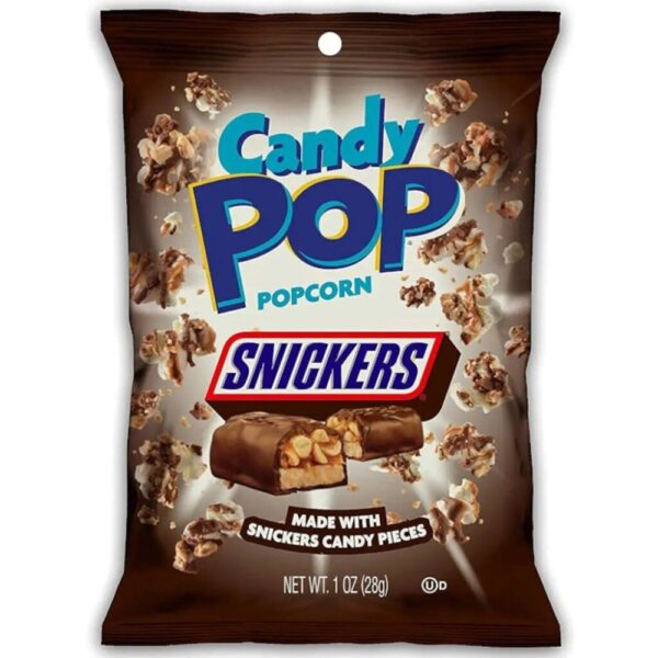 Candy Pop – Popcorn mit Snickers 28 g