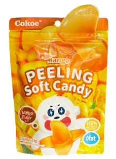 Cokoc Peeling Soft Candy – Mango Halal 75 g