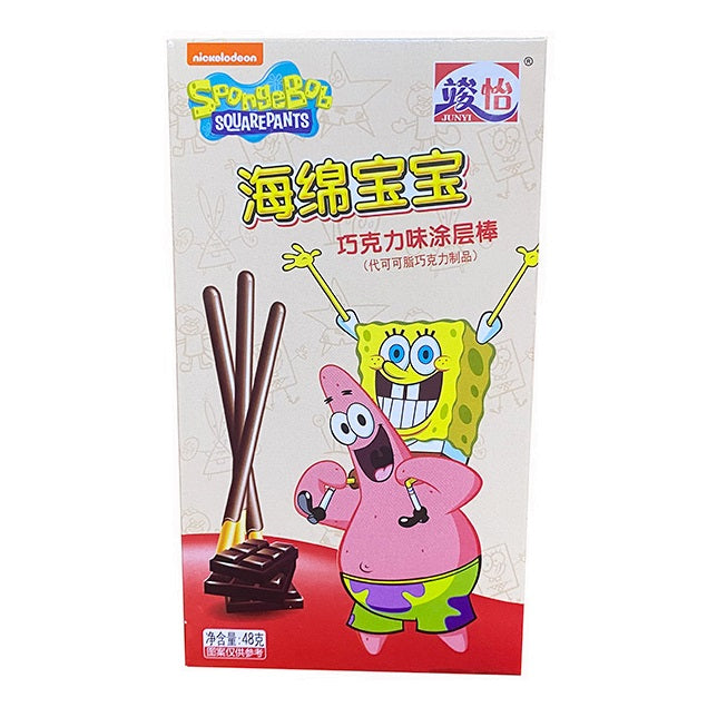 SpongeBob Coated Stick Chocolate Asia 36x48g