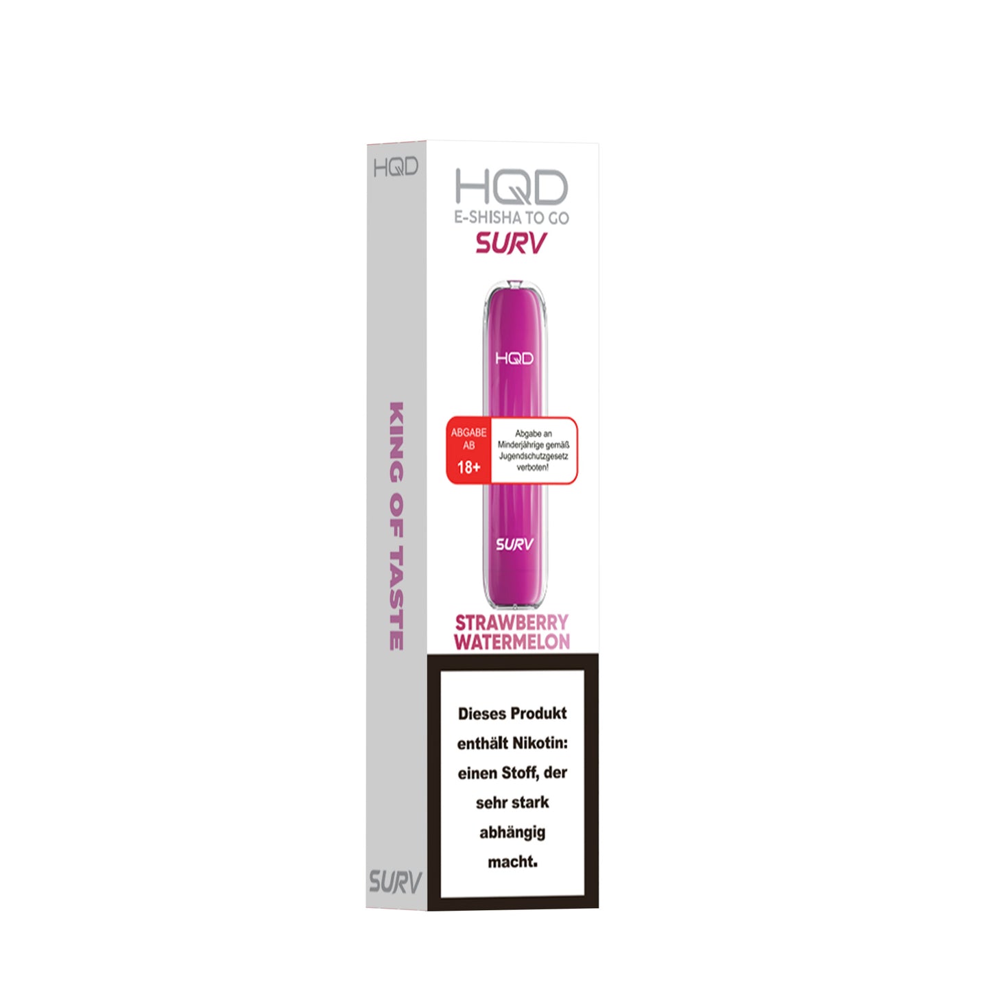 HQD Surv 18mg/ml Strawberry Watermelon - 10er Pack